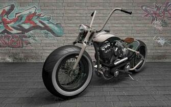 Custom Bobber Motorcycles Wallpaper