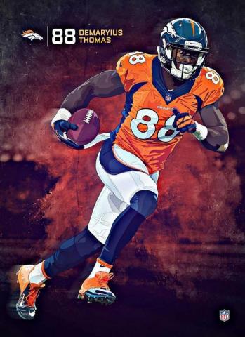 Tablet Demaryius Thomas Wallpaper Sun