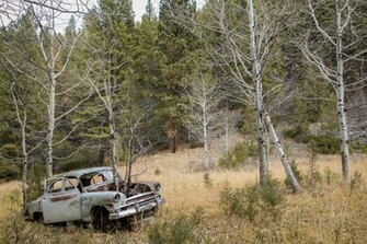 Old Rusty Car Wallpaper For Laptops HD Site