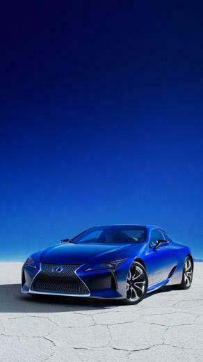 Lexus Lc 500h Structural Blue Edition Car Wallpaper