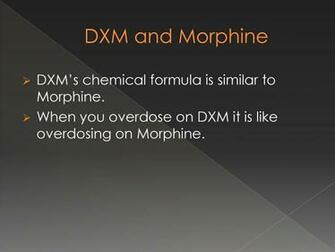 Dxm Dm Dextromethorphan Ppt