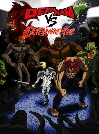 Devilman Vs Claymore By Neckofsteel