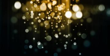 Gold Christmas Lights Background Loudoun Chamber