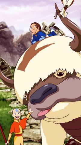 Avatar The Last Airbender Aang And Friends Wallpaper For iPhone