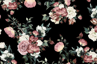 Pink Flowers Aesthetic Wallpaper