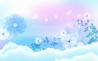 Blue White Wallpaper World