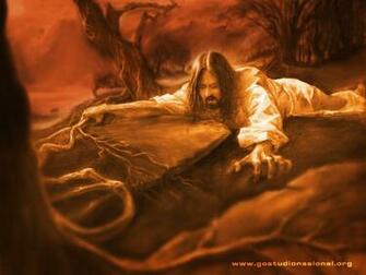 Jesus Christ Praying Wallpaper