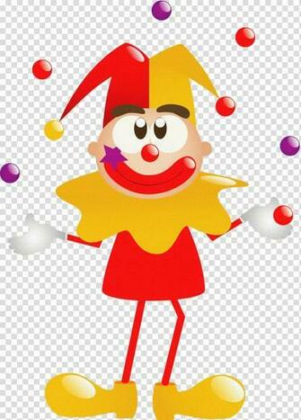 Clown April Fool S Day Transparent Background Png