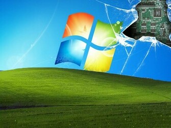 Pin Broken Screen Windows HD Place Wallpaper With Resolution