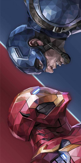 Marvel Art iPhone Wallpaper