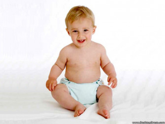 Desktop Wallpaper Babies Background Baby Boy Smiling