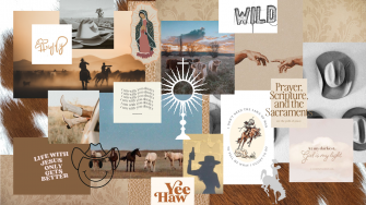 The Western Catholic Girl Wallpaper