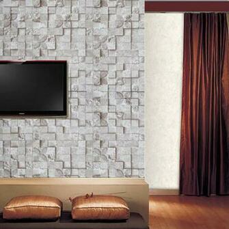 Bathroom Eco Friendly Brick Wallpaper Bricklike Waterproof