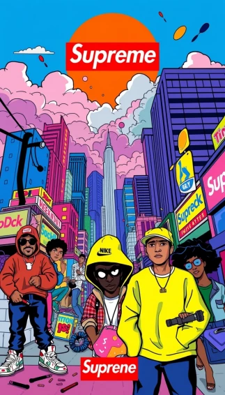Boondocks Supreme Wallpaper