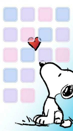 iPhone 5s Wallpaper Snoopy