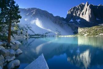 Lake Wallpaper Iced Picture
