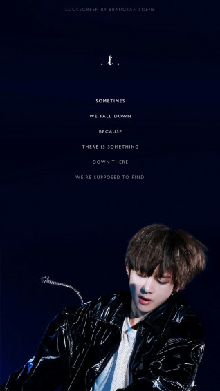 V Wallpaper Bts Quotes Lyrics