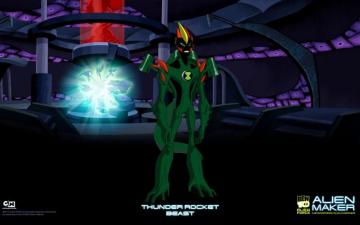 Swampfire Ben Alien Force Wallpaper