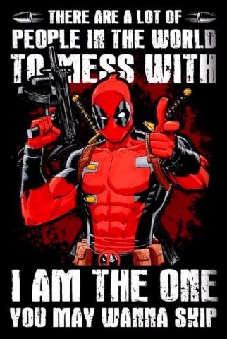 Deadpool Describing Me Comic Funny
