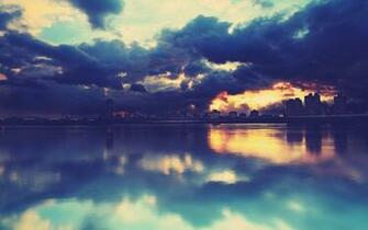 Reflections Wallpaper Stock Photos
