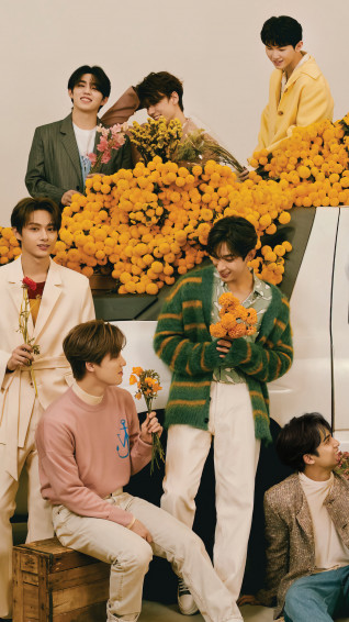 Seventeen Ready To Love Group Members 4k Phone iPhone Wallpaper