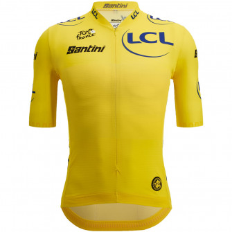 Tour De France Short Sleeve Jersey Race Yellow