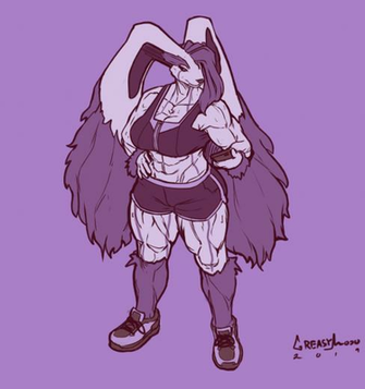 Furrybooru Anthro Breasts Clothed Clothing Female Footwear