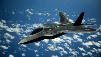 4k HD Wallpaper F Raptor Fighter Aircraft