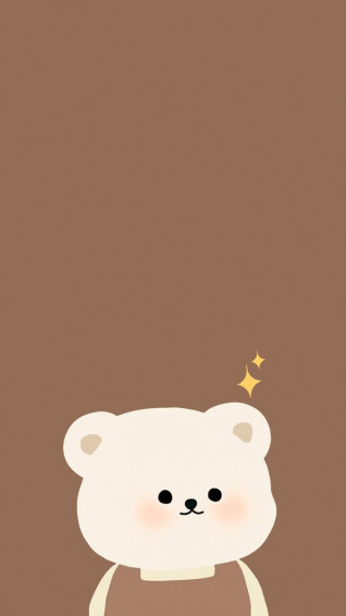 Oso Home Screen Cute Cartoon Wallpaper iPhone Kawaii