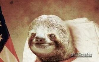 Slothstronaut Wallpaper