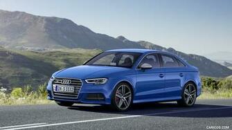 Audi S3 Sedan Color Sepang Blue Front Three Quarter HD