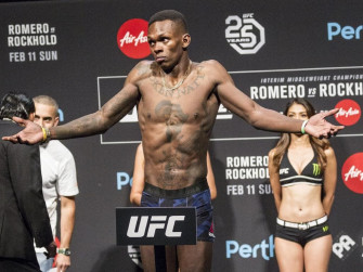 Israel Adesanya Wallpaper Sun Ufc