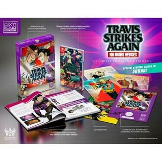 Travis Strikes Again Collector S Edition Signature Pix N Love