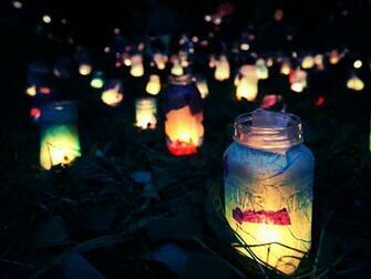 Night Lights Wallpaper Lanterns