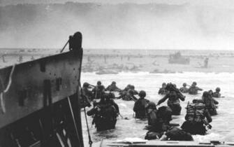 Soldiers American Normandy History Grayscale World War Ii D Day