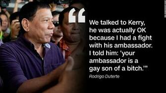 Rodrigo Duterte S Most Controversial Comments