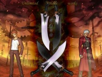 Shiro And Archer Fate Stay Night Wallpaper