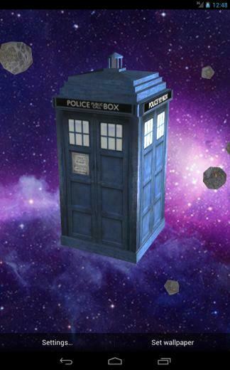 Tardis 3d Live Wallpaper Android Apps On Google Play