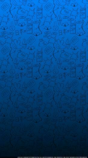 iPhone Wallpaper Sapphire By Ourdestinydesigns