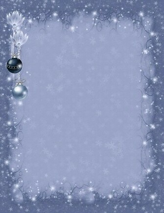 Background On Complimentary Items Winter Blue