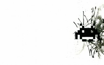 Bite Space Invaders Wallpaper