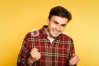 Yes Gesture Success Achievement Accomplishment Lucky Triumphant