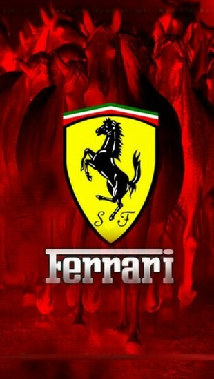 iPhone Ferrari Logo Wallpaper