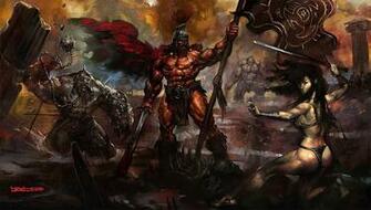 Warrior Computer Wallpaper Desktop Background Id