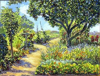 Oil Painting Impressionist Background Wallpaper