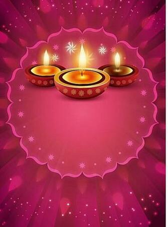 Diwali Poster Background Material Happy Image