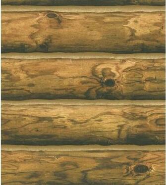 Lodge Wood Stripe Wallpaper Rustic By The Fabric Co