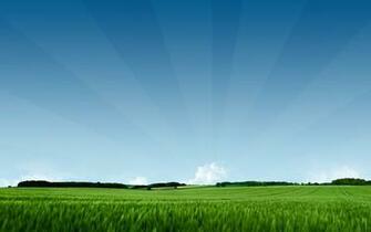 Summer Landscape Wallpaper Mansion