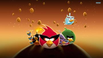 Angry Birds Space HD Wallpaper