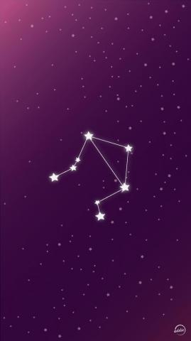 Libra Phone Vector Wallpaper Android Black